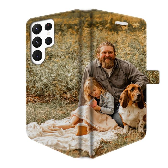 Samsung Galaxy S24 Ultra - Custom Wallet Case (Full Printed)