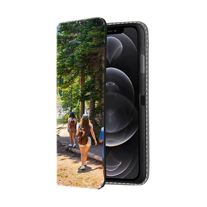 iPhone 12 Pro Max Custom Front Printed Wallet Case