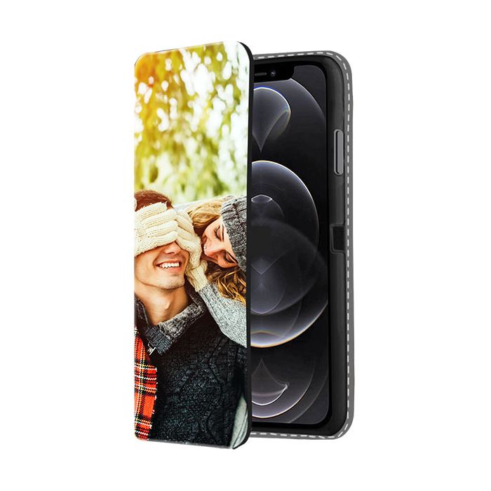 iPhone 12 Pro Custom Front Printed Wallet Case