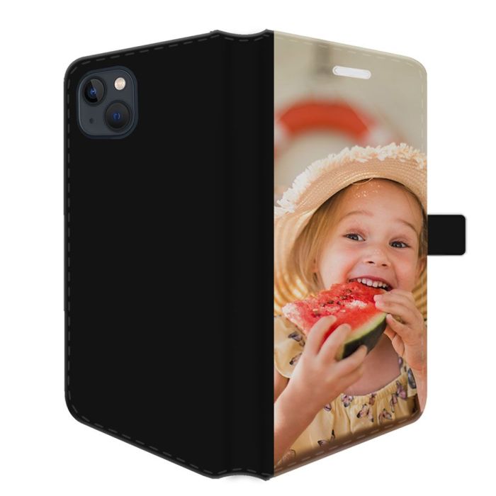 iPhone 14 - Custom Wallet Case (Front Printed)