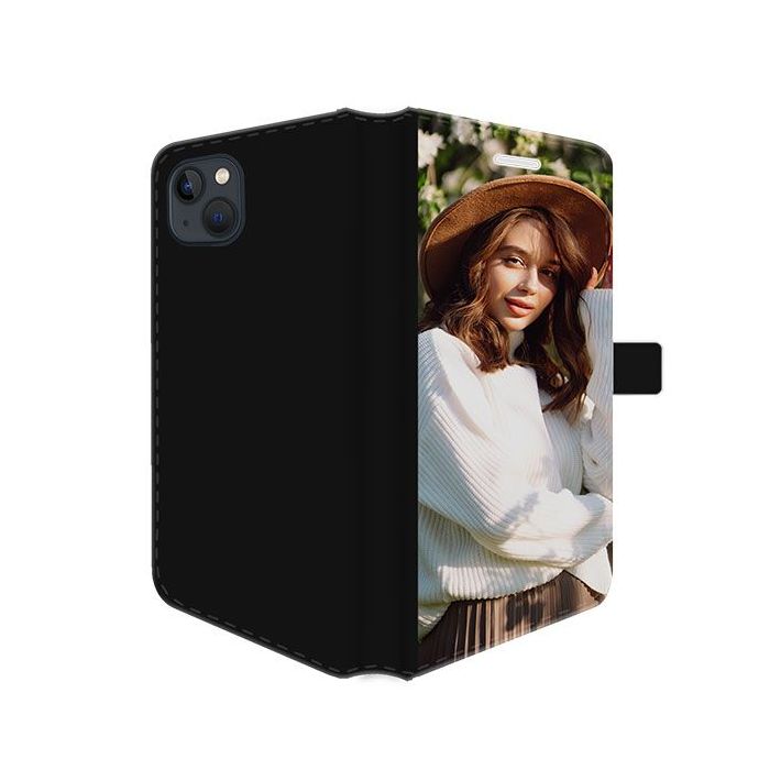 iPhone 15 - Custom Wallet Case (Front Printed)