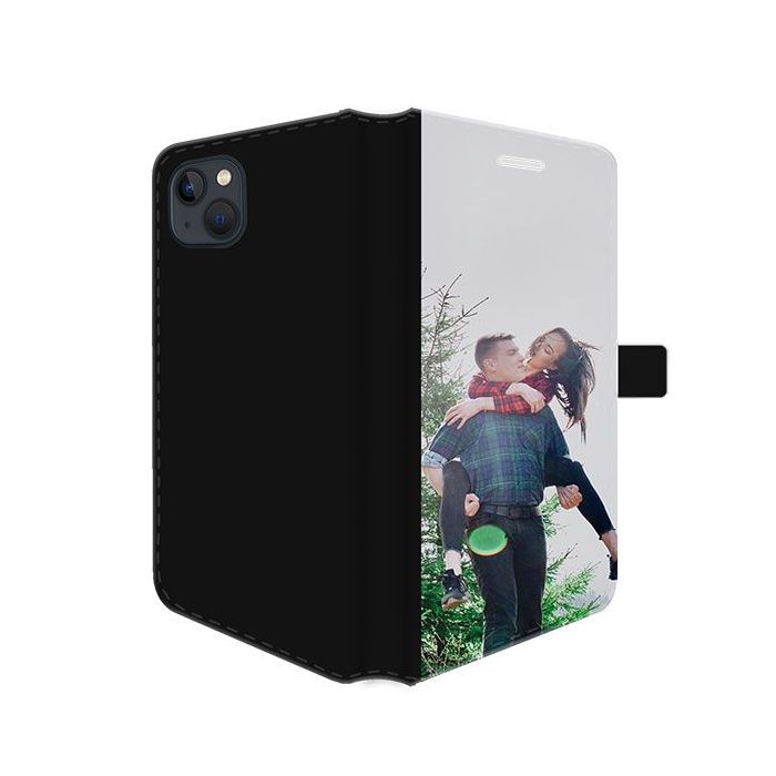 iPhone 15 Plus - Custom Wallet Case (Front Printed)