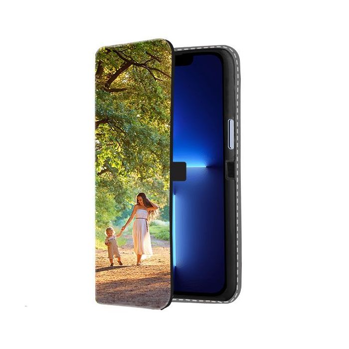iPhone 13 - Custom Wallet Case (Front Printed)
