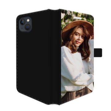 iPhone 15 - Custom Wallet Case (Front Printed)