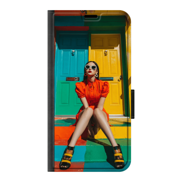 iPhone 17 - Custom Wallet Case (Front Printed)