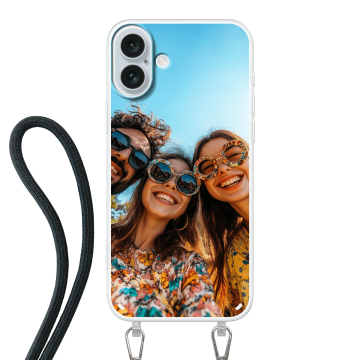 iPhone 16 Plus - Custom Case with Strap (crossbody)