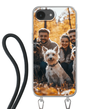 iPhone 16e - Custom Case with Strap (crossbody)