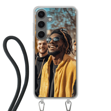 Samsung Galaxy S25 - Custom Case with Strap (Crossbody)