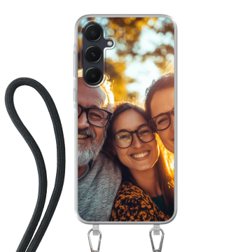 Samsung Galaxy A55 - Custom Case with Strap (crossbody)