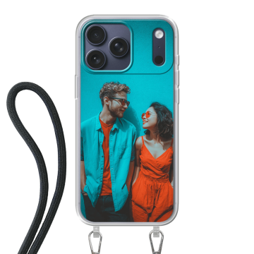 iPhone 17 Pro Max - Custom Hard Case with Strap (crossbody)