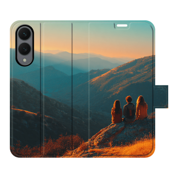 Samsung Galaxy S25 Edge - Custom Wallet Case (Full Printed)