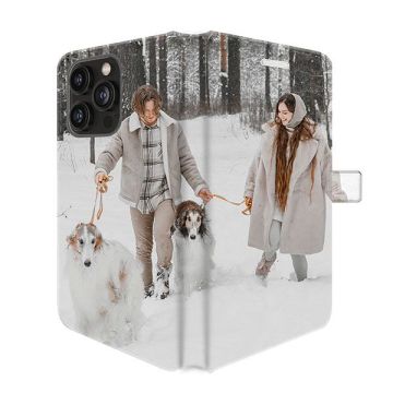 iPhone 15 Pro - Custom Wallet Case (Full Printed)