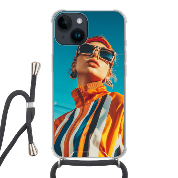 iPhone 14 - Custom Case with Strap (Crossbody)
