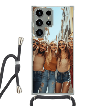 Samsung Galaxy S23 Ultra - Custom Case with Strap (crossbody)