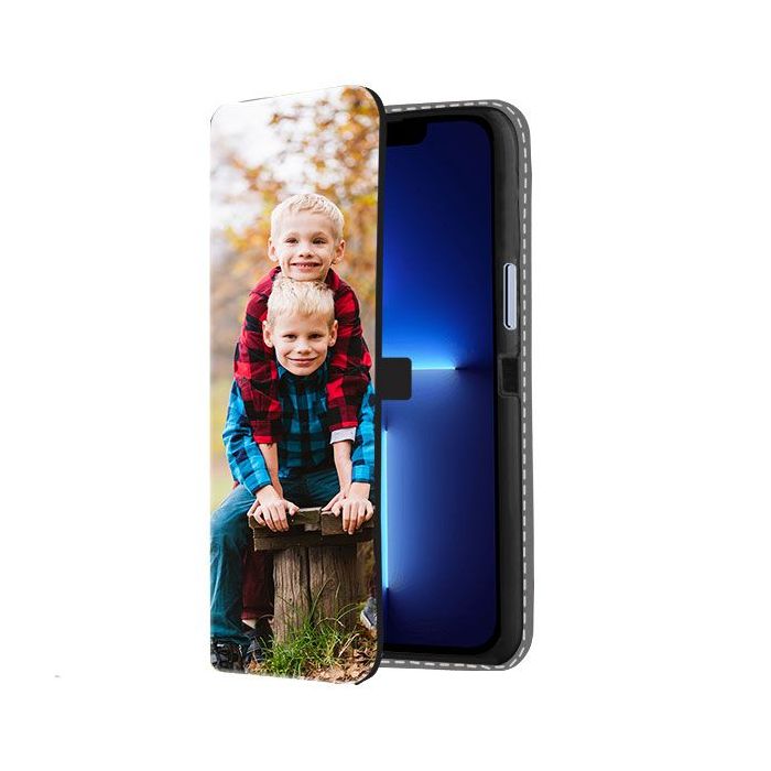 iPhone 13 Mini - Custom Wallet Case (Front Printed)